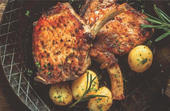 Glazed porkchop recipe- Ninja